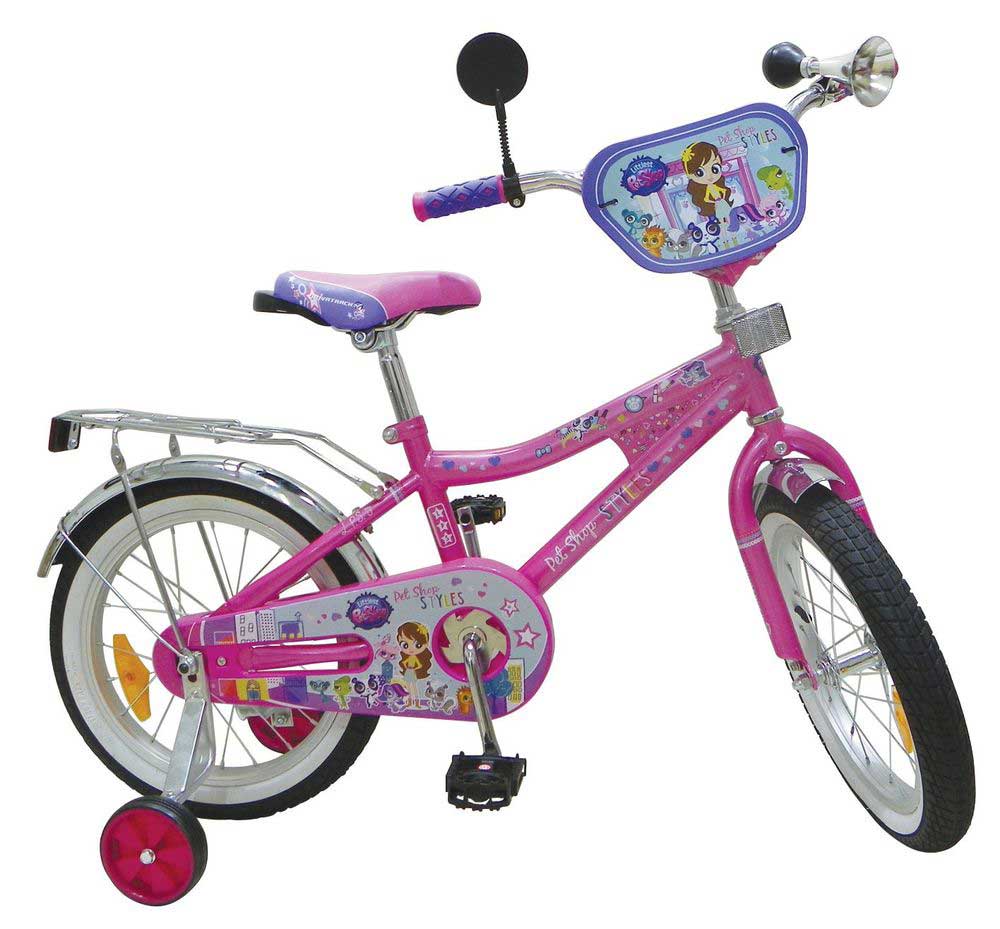 Купить Детский велосипед 16 Novatrack PET SHOP