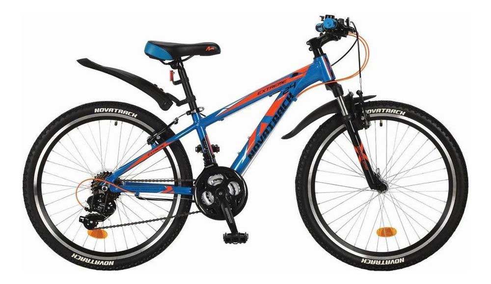 Купить Подростковый велосипед 24 дюйма Novatrack Extreme 21 скорость